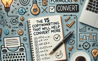 Las 15 Fórmulas de Copywriting que Te Ayudarán a Convertir Más